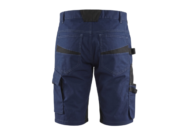 B2B Stretch Shorts Navy Low MOQ Custom Painter Workwear