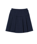 School Adaptive Pleated Skort Navy Blue | B2B Low MOQ Wholesale