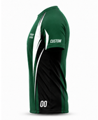 Custom Green Rugby Fanwear Shirt | Wholesale Club Supporter Shirt for Bulk Orders