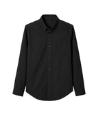 School Adaptive Long Sleeve Shirt Black | B2B Low MOQ Wholesale