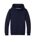 School Adaptive Fleece Hoodie Navy Blue | B2B Low MOQ Wholesale