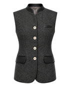 B2B Women’s Longline Hunting Vest Black Low MOQ Hunting