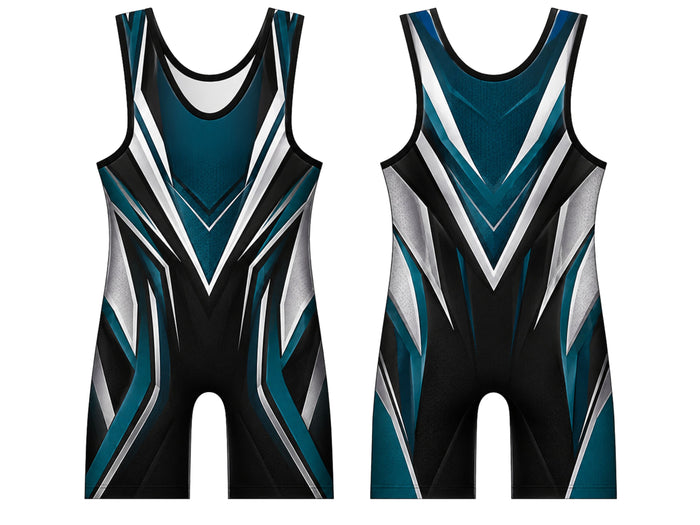 SUBLIMATED WRESTLING SINGLET