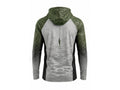 Custom Fishing Sun Hoodie | Wholesale Sun Protection Fishing Shirt | Grey Olive Green | Apparels Bridge