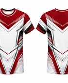 Red & White Wrestling Singlet – Team Performance Sportswear, Wholesale Bulk Uniform, Low MOQ