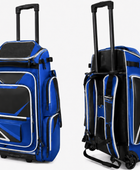 Custom Navy Blue Baseball Duffel Bag | Wholesale Team Gear Bag for Bulk Orders