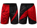 Black & Red Squash Shorts – Bulk Team Shorts, Low MOQ, Wholesale Performance Sportswear