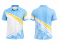 Light Blue Custom Golf Jersey – Wholesale Bulk Team Polo, Low MOQ, B2B Performance Apparel