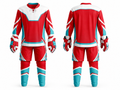 Red Custom Hockey Uniform – Wholesale Bulk Team Kit, Low MOQ, B2B Performance Apparel