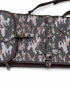 Camouflage Leather Rifle Case Wholesale | Shearling Lined Hunting Scabbard Manufacturer