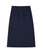 B2B School Uniform Skirt Navy Front-Pleat Low MOQ School Uniform Manufacture