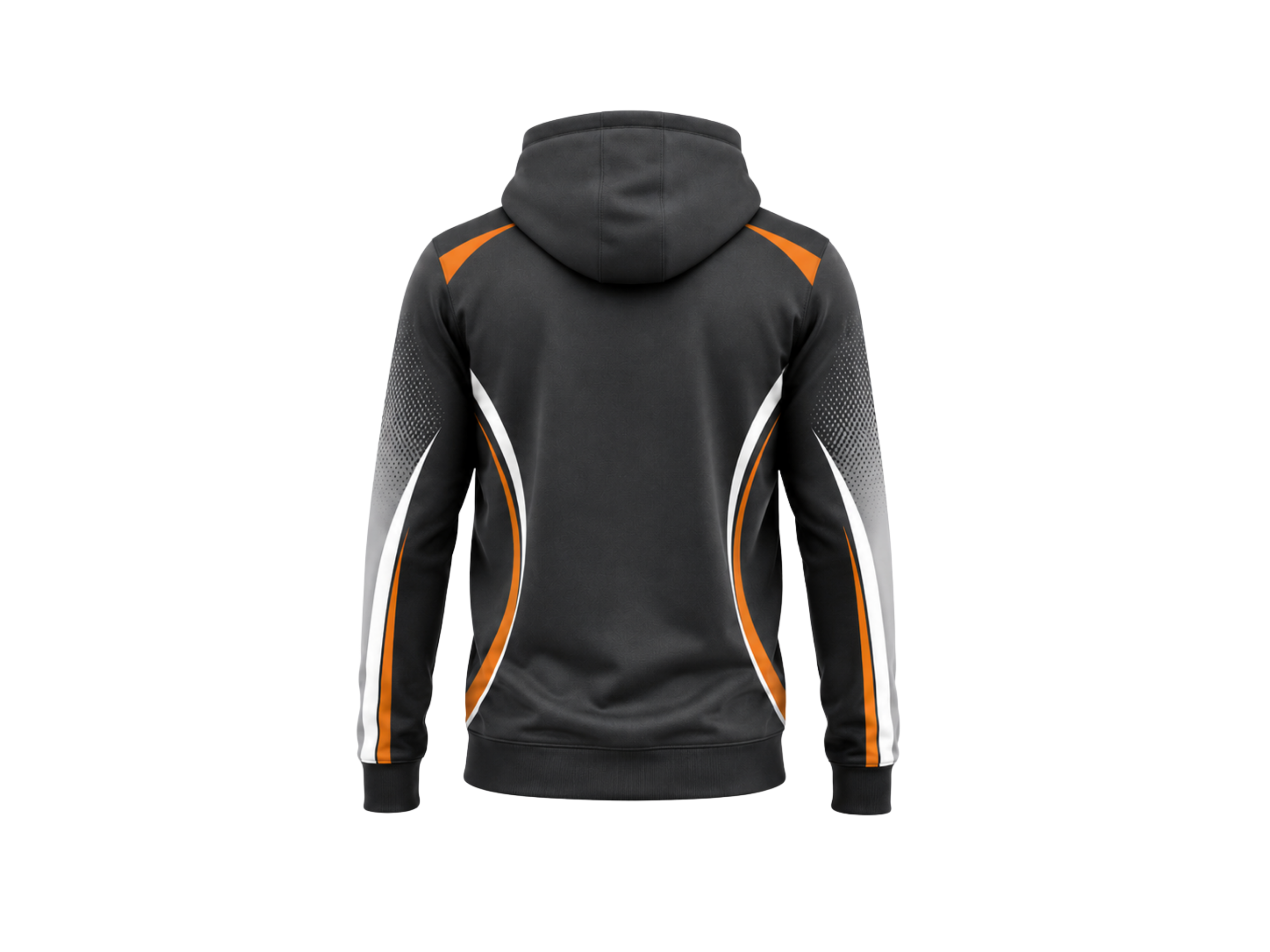 Custom Cornhole Hoodie – Charcoal Orange Team Hoodie for Wholesale Buyers