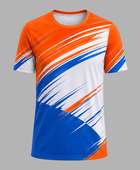 Custom Track & Field Jersey – Orange Team Uniform, Wholesale, Low MOQ, Bulk Sportswear