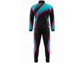 Custom Black Teal Cheer Warm Up Set – Jacket & Pants for Wholesale Teams