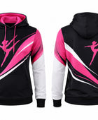 Custom Dance Hoodie | Wholesale Dance Team Sweatshirt | Black Pink White | Apparels Bridge