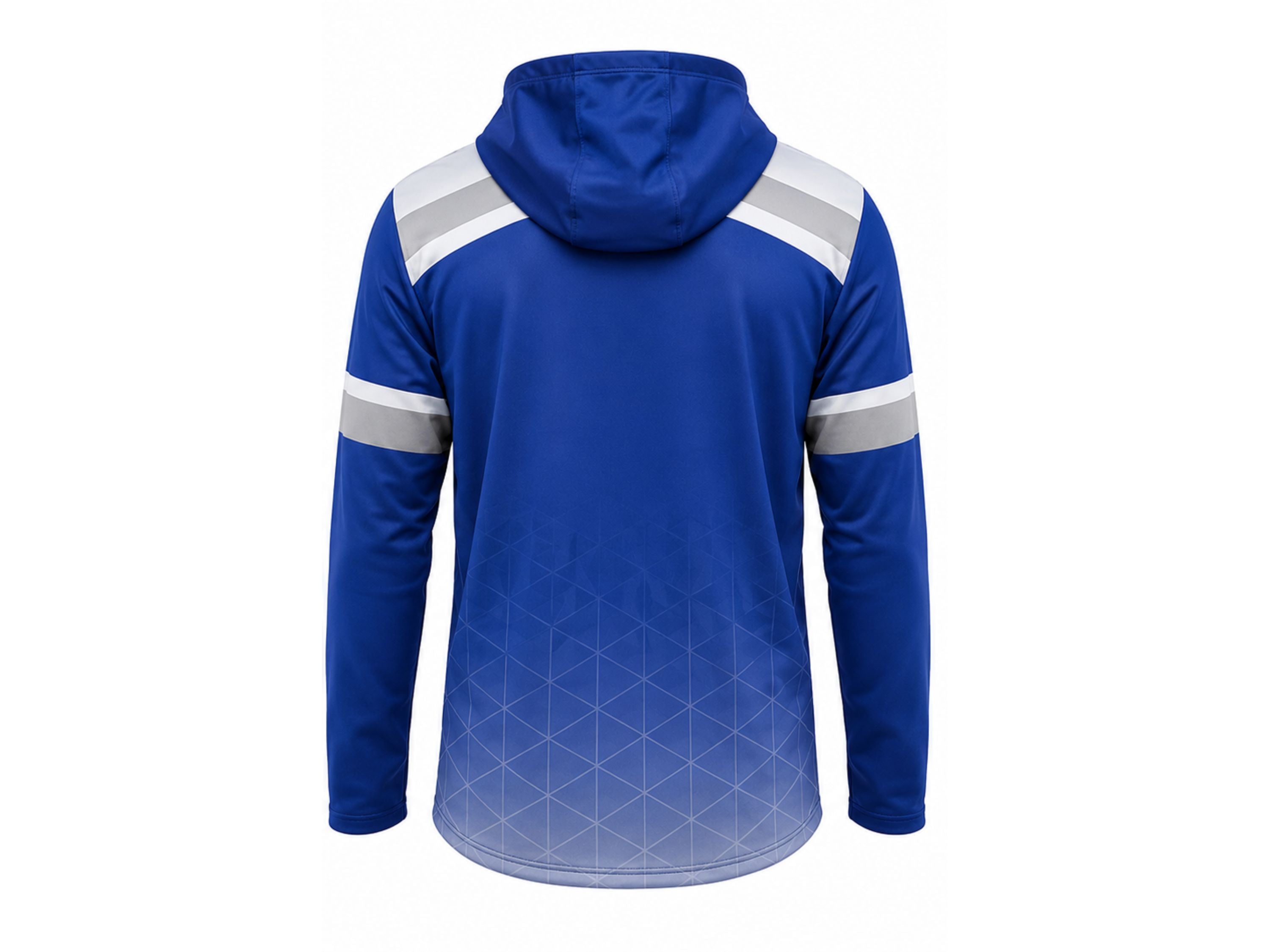 Custom Blue Hockey Hoodie – Wholesale Team Warm Up Hoodie for Clubs