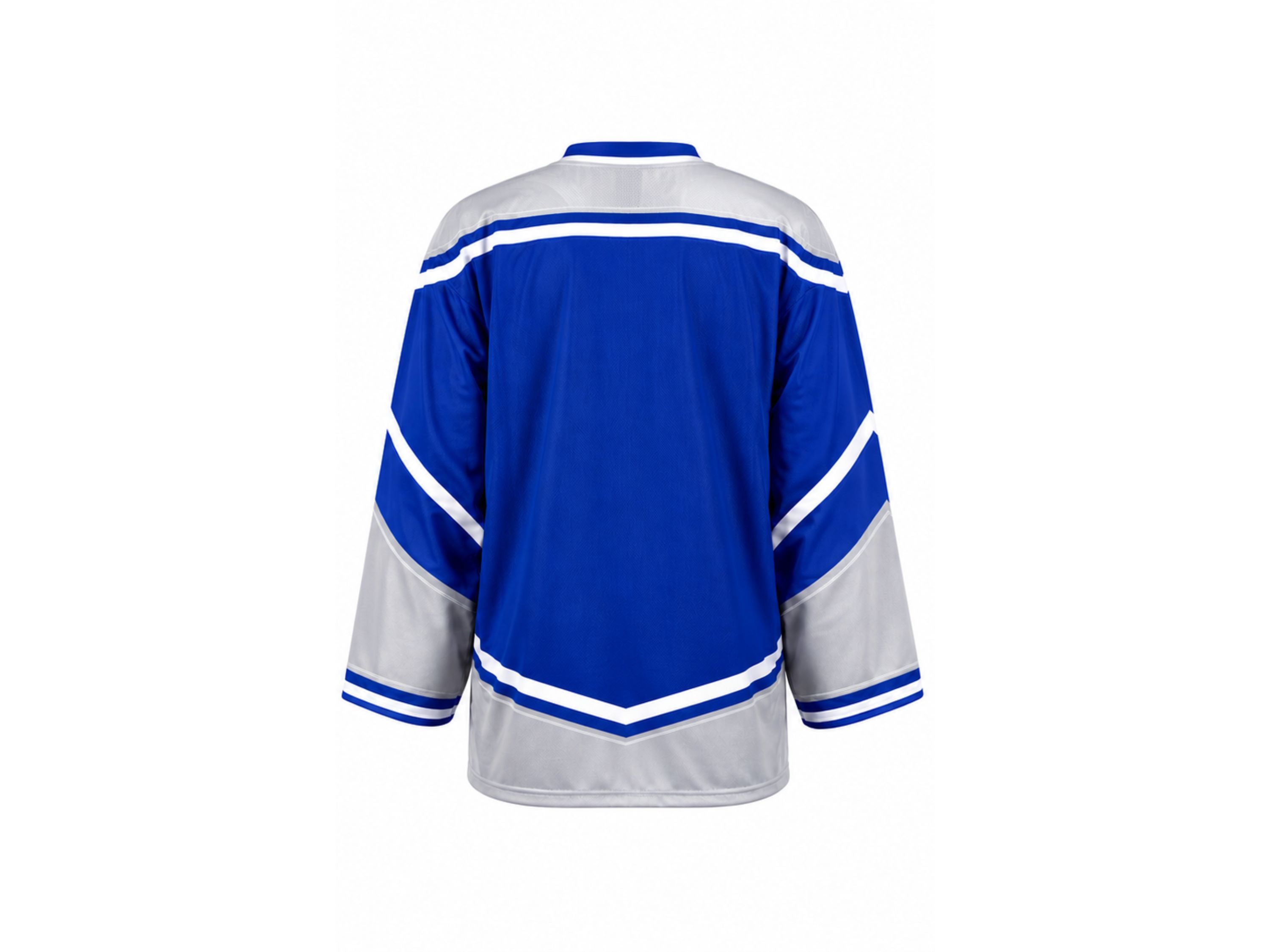 Custom Blue Goalie Hockey Jersey – Wholesale Team Jersey for Clubs
