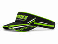 Custom Black Lime Softball Visor Cap – Wholesale Team Headwear for Clubs