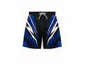 Black/Blue/White Wrestling Shorts – Team Performance Sportswear, Wholesale Bulk, Low MOQ