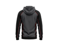Custom Combat Sports Hoodie – Charcoal Red Gym Teamwear for Wholesale Buyers