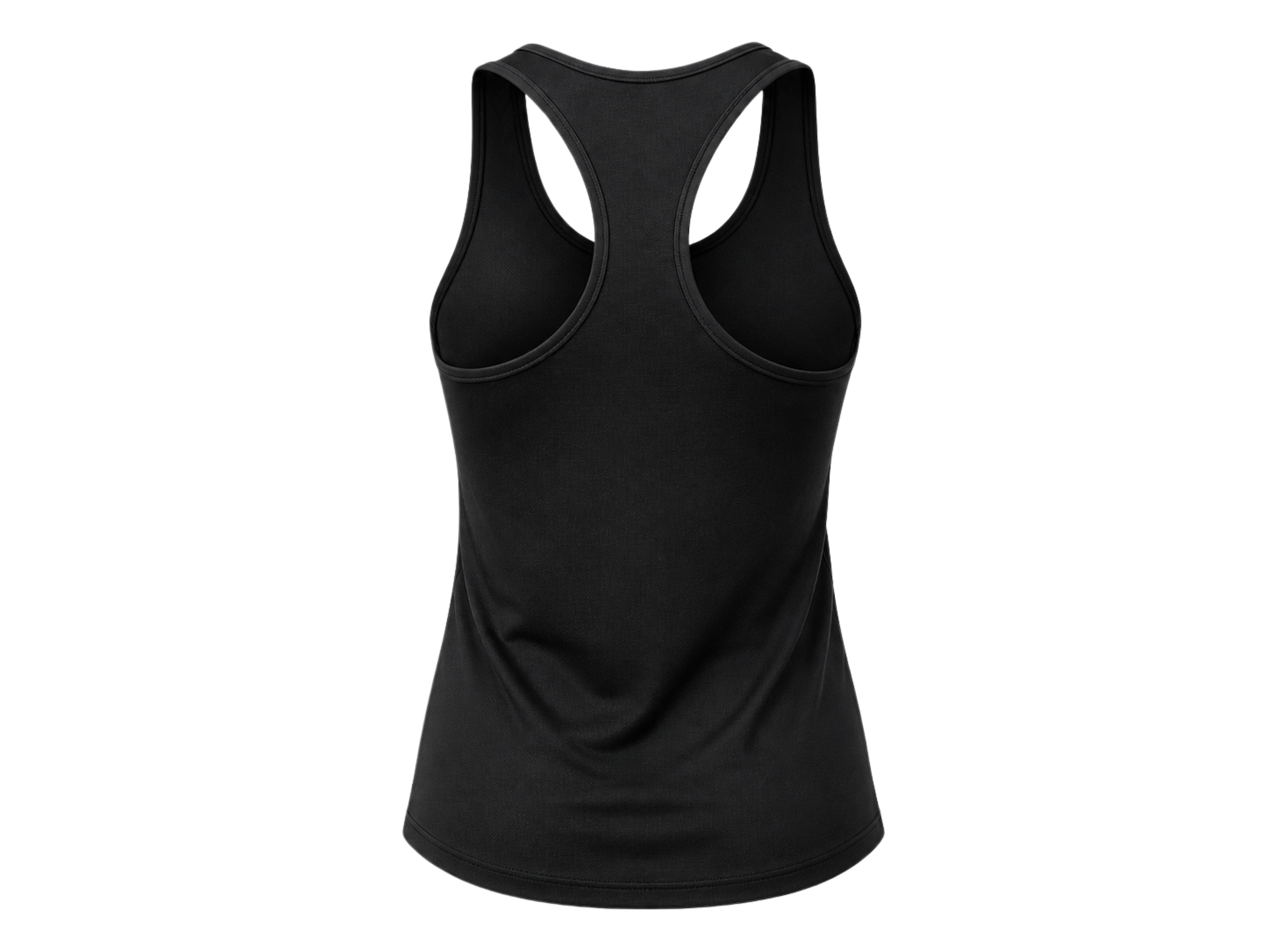 Custom Parkour Racerback Training Tank – Black Sublimated Chase Tag Practice Wear