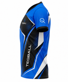 Custom Teqball Jersey – Black Blue Team Shirt for Wholesale Clubs and Academy Buyers