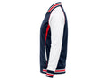 Custom Navy Softball Dugout Jacket – Wholesale Team Warm-Up Jacket for Clubs