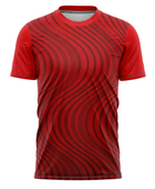 Custom Handball Jersey Red Team Shirt, Wholesale, Low MOQ, Bulk Sportswear