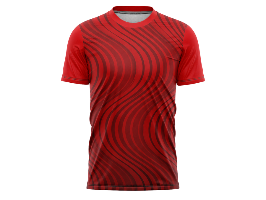Custom Handball Jersey Red Team Shirt, Wholesale, Low MOQ, Bulk Sportswear design preview