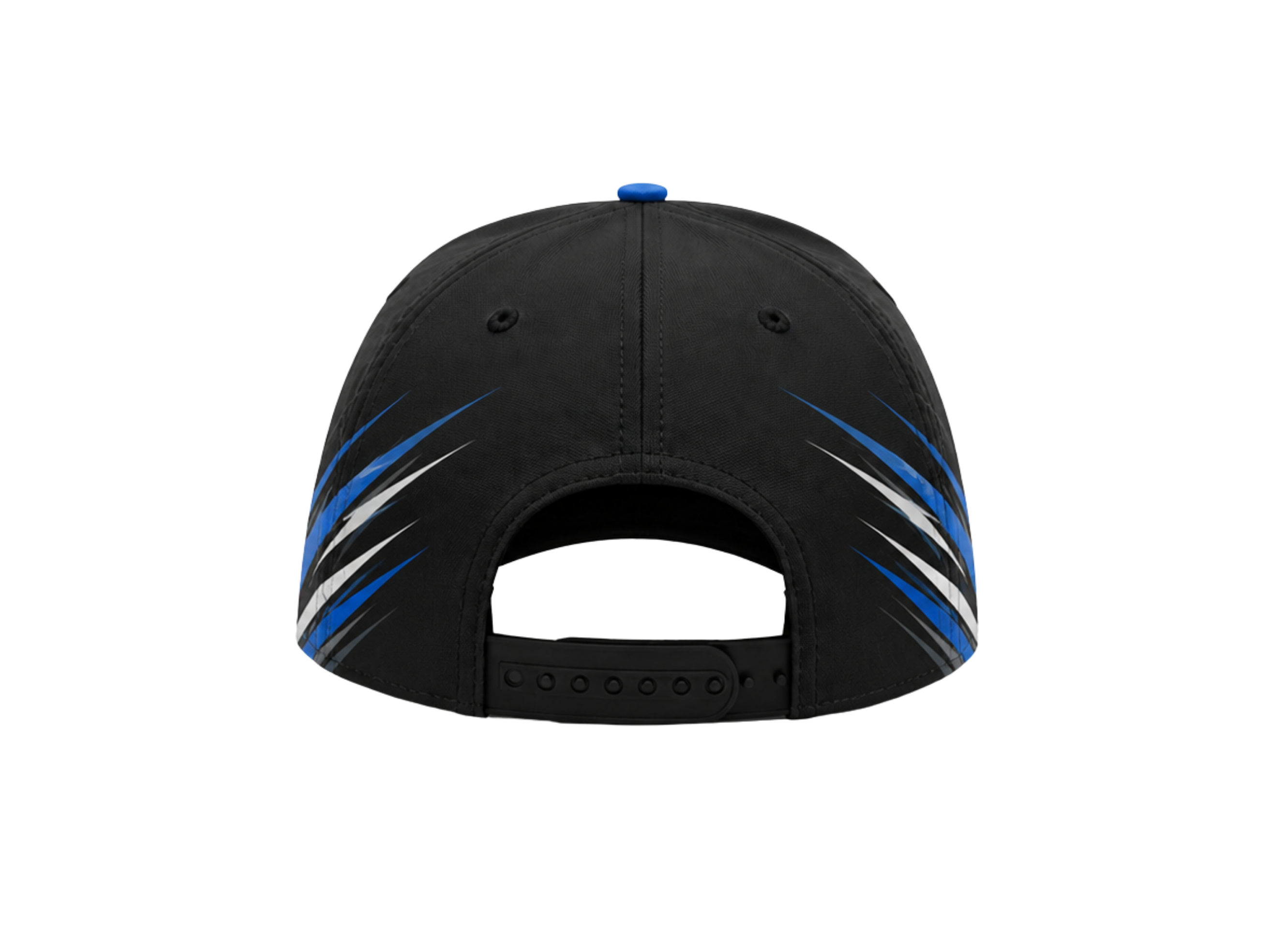 Custom Chase Tag Team Cap – Black Blue Sublimated Sports Cap | Wholesale