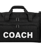 Coach Printed Holdall B2B Low MOQ Printed Workwear Bag Black Workwear