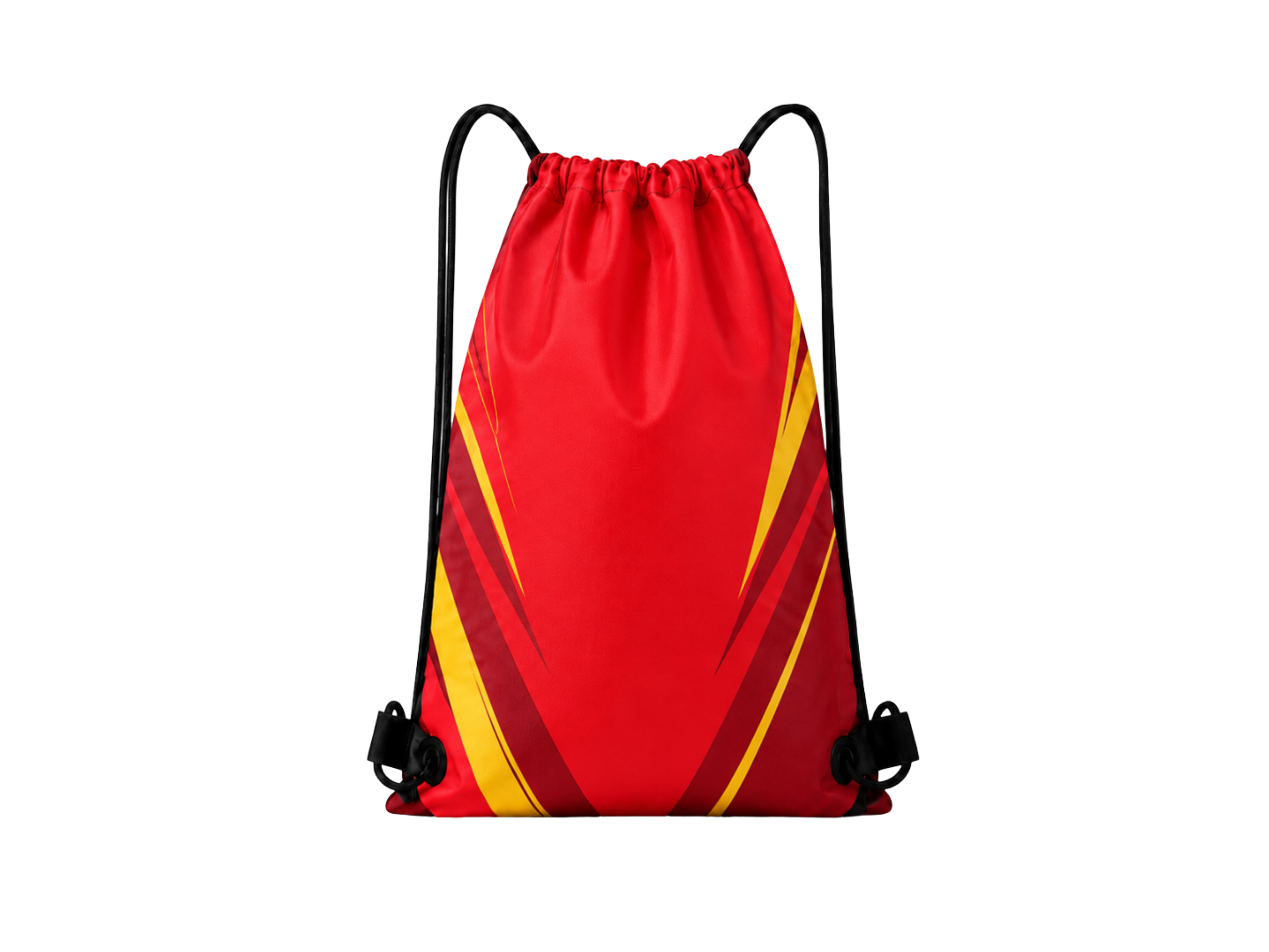 Custom Red Chase Tag Drawstring Bag – Sublimated Team Cinch Backpack | Wholesale