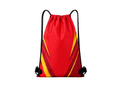 Custom Red Chase Tag Drawstring Bag – Sublimated Team Cinch Backpack | Wholesale