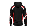 Custom Bowling Tournament Hoodie – Black Red White Sublimated Team Apparel