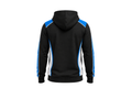 Custom Bowling Fan Hoodie – Black Blue White Sublimated Lifestyle Team Apparel