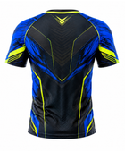 Custom Blue & Yellow Combat Jersey – Team Uniform Wholesale, Low MOQ, Personalized Name & Number