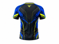 Custom Blue & Yellow Combat Jersey – Team Uniform Wholesale, Low MOQ, Personalized Name & Number