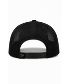 Axe Throwing Trucker Hat – Yellow Black Mesh-Back Custom Venue Cap | Wholesale