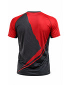 Custom Black Red Sublimated Climbing Jersey – Wholesale Teamwear