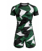 Custom Black & Green Camouflage Combat Uniform – Team Set Bulk, Low MOQ, Personalized Name & Number