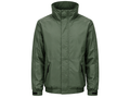 Waterproof Insulated Jacket – Low MOQ B2B Full-Zip Workwear in Green
