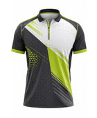 Green, White & Lime Padel Jersey – Team Performance Sportswear, Wholesale Bulk, Low MOQ