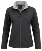 Ladies Soft Shell Jacket Black  B2B Low MOQ Custom Women’s Work Jacket Manufacturer