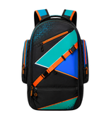 Custom Lacrosse Backpack – Black Orange Wholesale Team Gear Bag