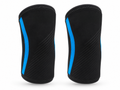 Custom Powerlifting Knee Sleeves | Wholesale Compression Knee Sleeves | Black Blue | Apparels Bridge