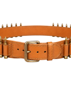 Leather Cartridge Hunting Belt – Tan Brown | B2B Low MOQ