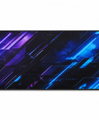 Custom Esports Mouse Pad | Wholesale Gaming Desk Mat | Black Blue Purple | Apparels Bridge