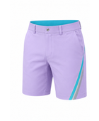 Lavender & Teal Golf Shorts – Wholesale Performance Shorts, Customizable, Low MOQ, Fast Mockup