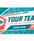 Custom Swim Team Towel – Teal Coral Wholesale Team Towel