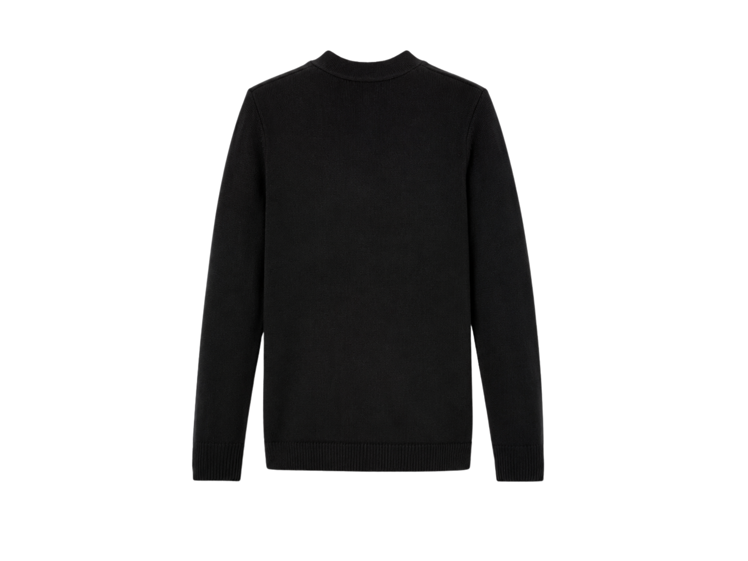 School V-Neck Sweater Cardigan Black | B2B Low MOQ Wholesale Manufacturer